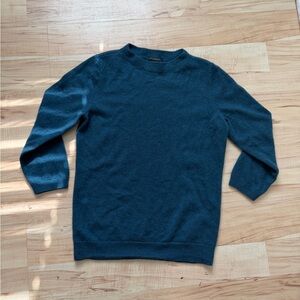 Talbots Men's Deep Blue Crewneck Sweater